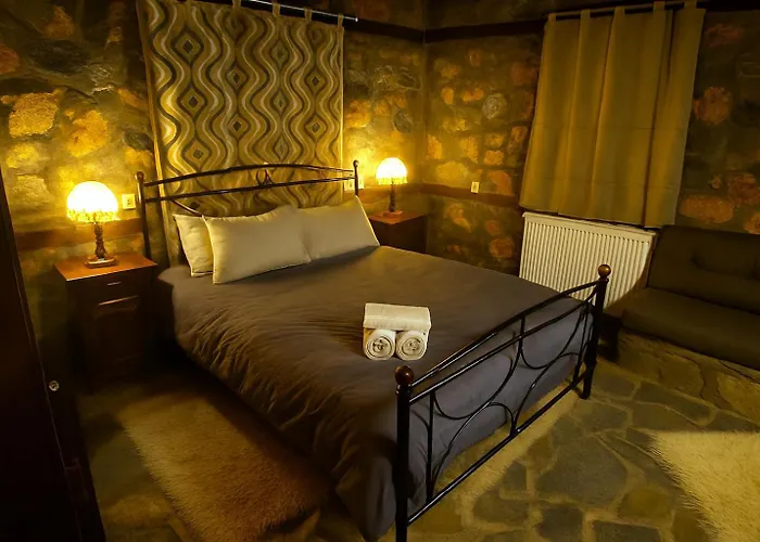 Cozy Stone Retreat Alpesi faház Paleósz Ájosz Athanásziosz